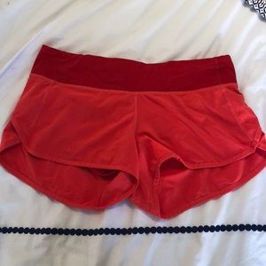 Lululemon running shorts